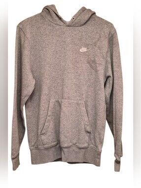 Nike Gray Pull over Hoodie Sz Men's XS